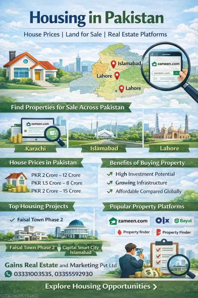 Housing in Pakistan: House Prices, Land for Sale and Best Property Platforms Guide