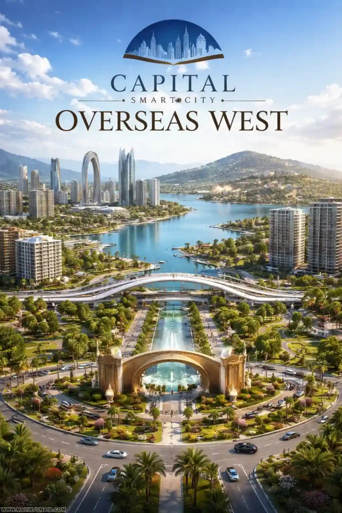 Explore Capital Smart City Overseas West – complete guide on location, investment potential, smart city features, and future growth in Pakistan capital.