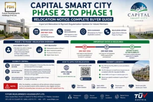 Capital Smart City Phase 2 to Phase 1 Relocation Notice: Complete Buyer Guide